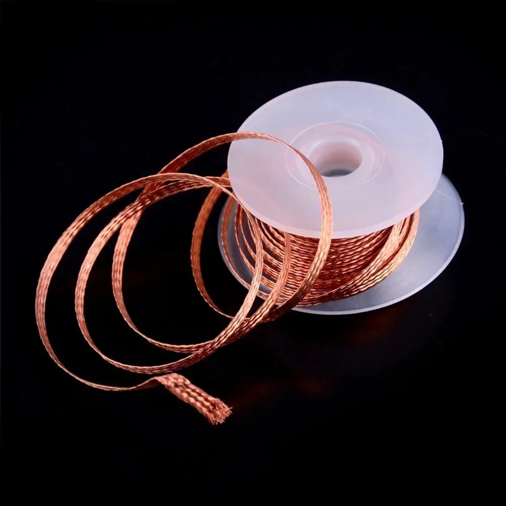 Solder Wick Braid - Drut spawalniczy o długości 1,0-4,0 mm,
