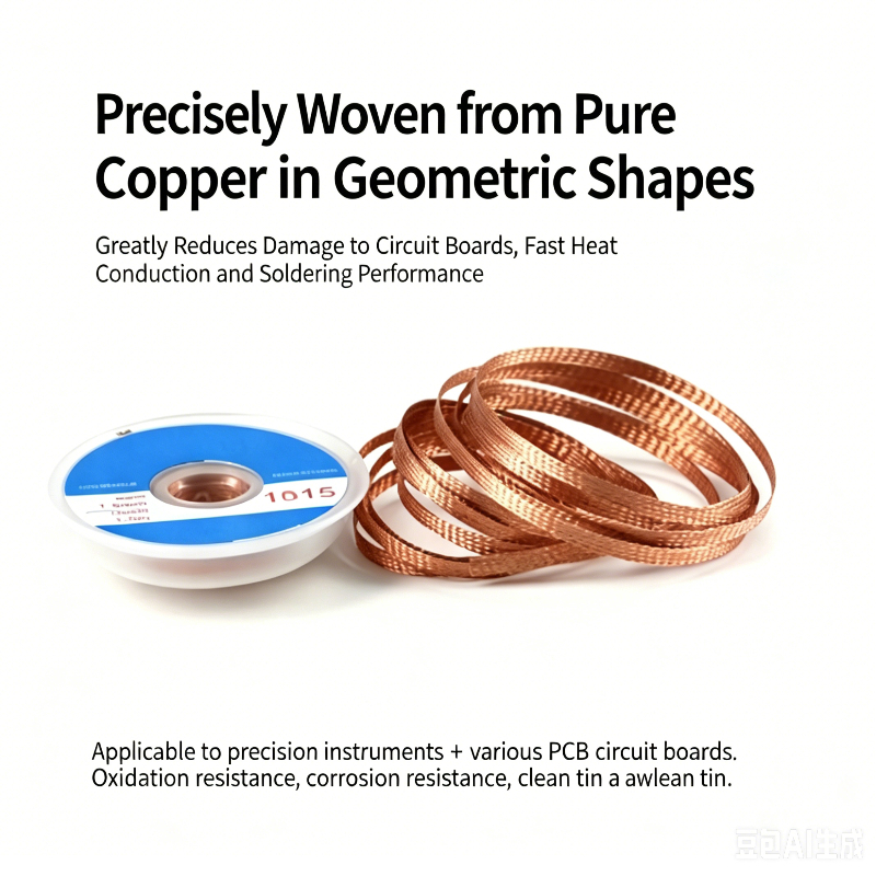 Sznurek lutowniczy o szerokośc – Solder Wick Braid recenzja i cena