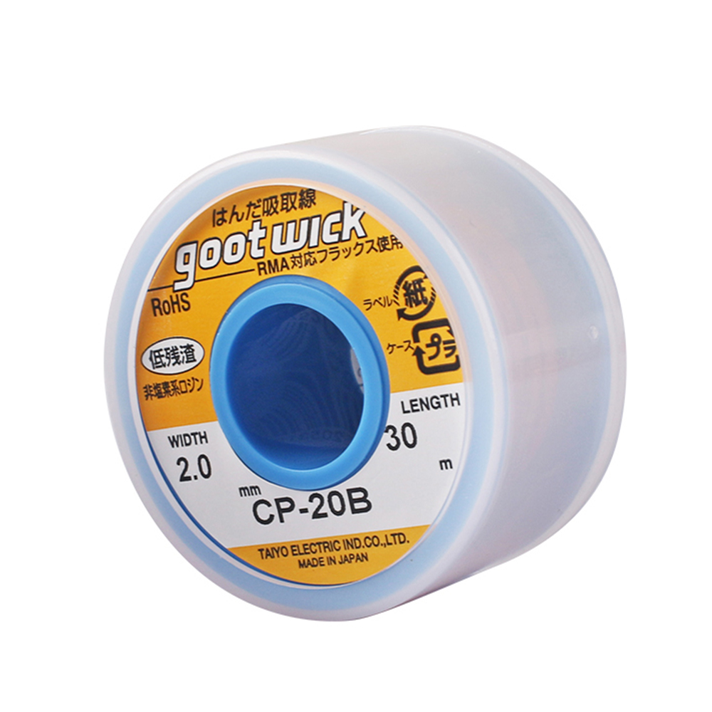 Japonia oryginalny Goot Wick 3 – Solder Wick Braid recenzja i cena
