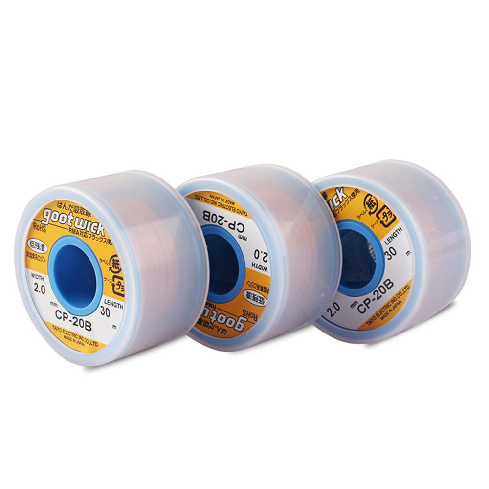 Japonia oryginalny Goot Wick 3 – Solder Wick Braid recenzja i cena
