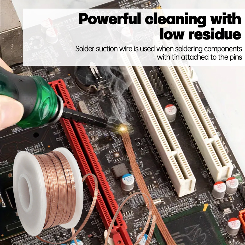 Drut do rozlutowywania miedzia – Solder Wick Braid recenzja i cena