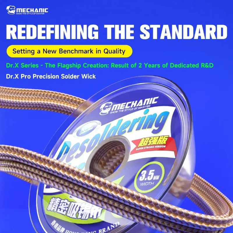 Mechaniczna linka rozlutownicz – Solder Wick Braid recenzja i cena