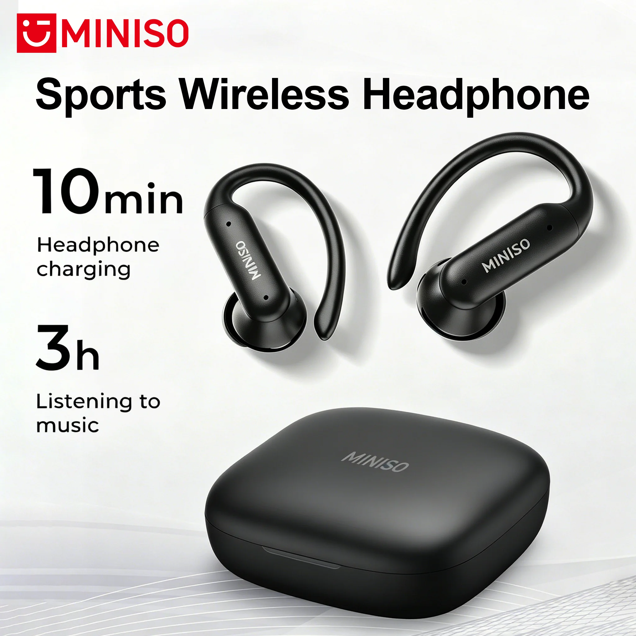 Słuchawki bezprzewodowe MINISO – Phone Battery Replacement recenzja i cena