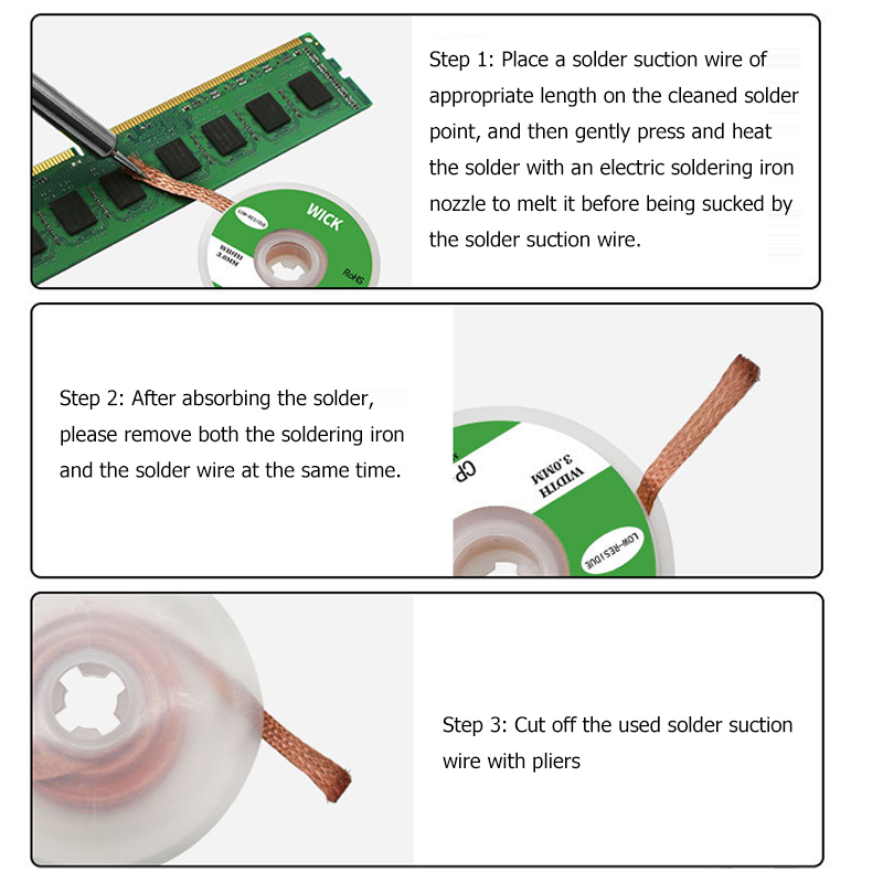 1.5M rozlutowywanie siatki opl – Solder Wick Braid recenzja i cena